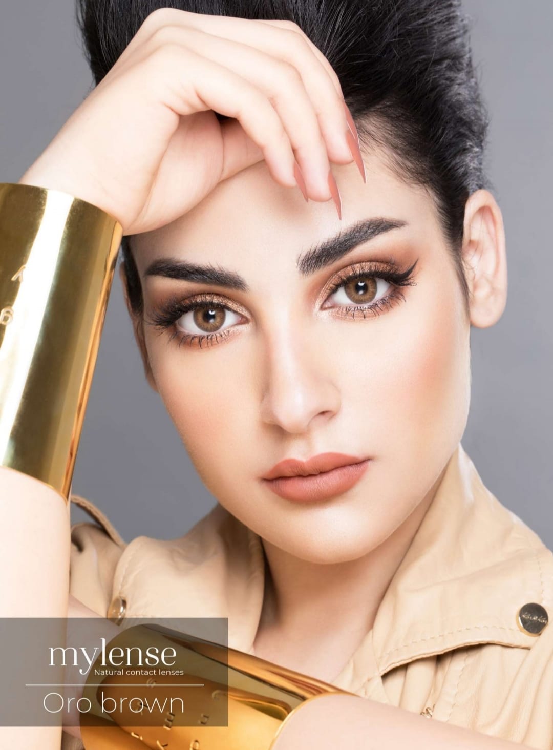 My Lens Colored Contact Lenses - Oro Brown